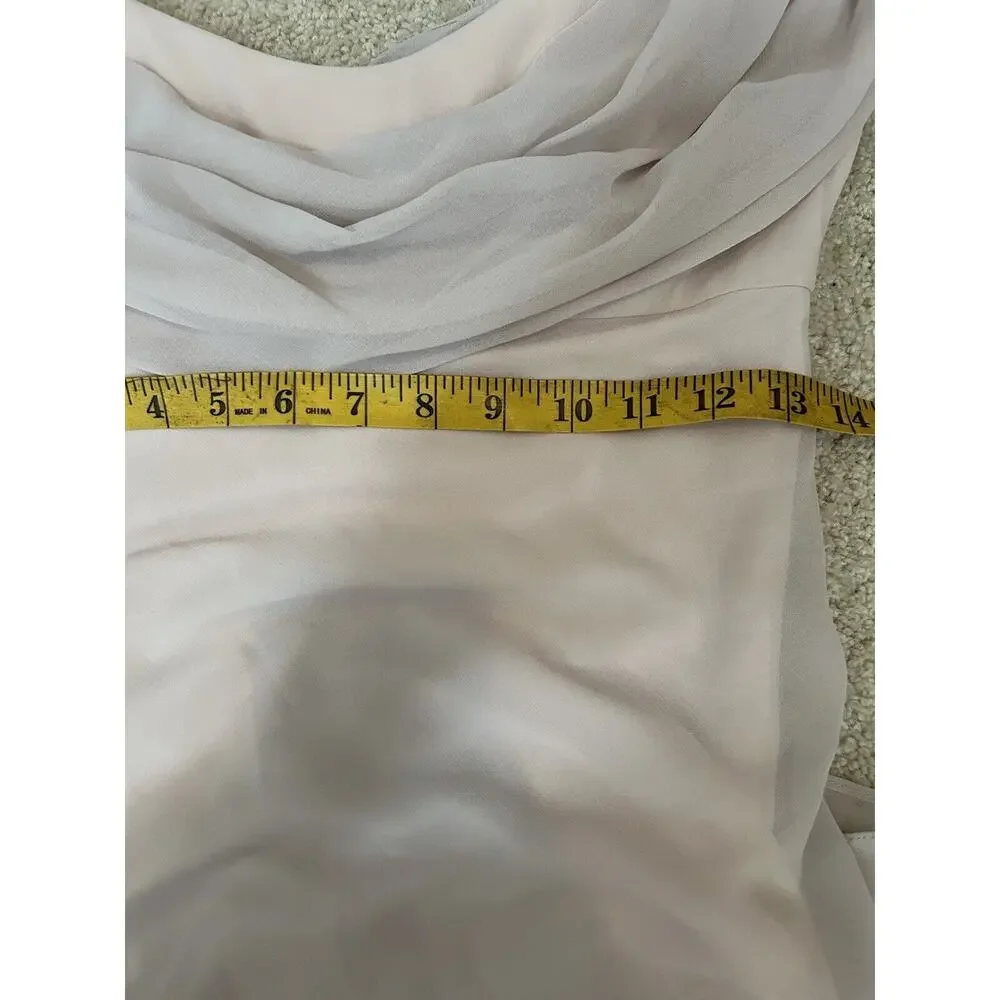 Katie May REVOLVE Maxi Dress Eden Gown In Ballet Bridesmaid Size 4 - Picture 9 of 13